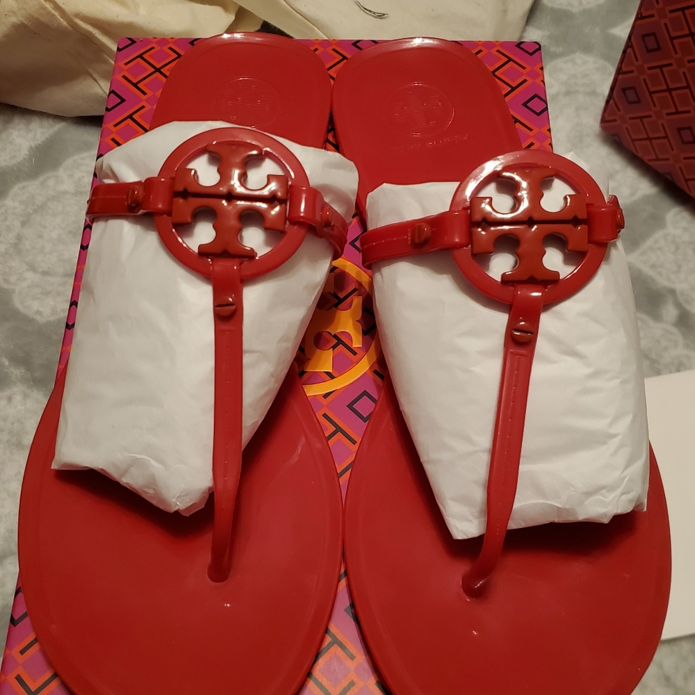 Tory Burch Mini Miller Jelly Sandals